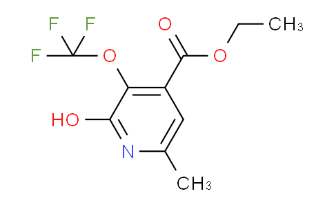 AM157417 | 1804772-72-2 | Ethyl 2-hydroxy-6-methyl-3-(trifluoromethoxy)pyridine-4-carboxylate