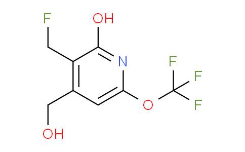 3-(Fluoromethyl)-2-hydroxy-6-(trifluoromethoxy)pyridine-4-methanol