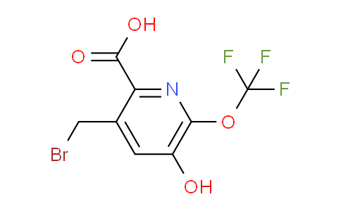 AM157423 | 1804827-57-3 | 3-(Bromomethyl)-5-hydroxy-6-(trifluoromethoxy)pyridine-2-carboxylic acid