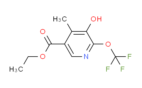 AM157424 | 1806739-45-6 | Ethyl 3-hydroxy-4-methyl-2-(trifluoromethoxy)pyridine-5-carboxylate