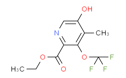 AM157426 | 1806718-07-9 | Ethyl 5-hydroxy-4-methyl-3-(trifluoromethoxy)pyridine-2-carboxylate