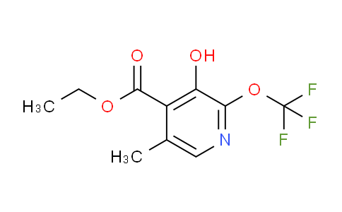 AM157428 | 1806734-36-0 | Ethyl 3-hydroxy-5-methyl-2-(trifluoromethoxy)pyridine-4-carboxylate