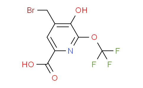 AM157429 | 1803963-56-5 | 4-(Bromomethyl)-3-hydroxy-2-(trifluoromethoxy)pyridine-6-carboxylic acid