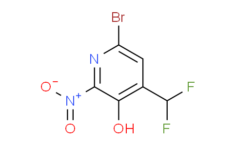 AM15743 | 1806834-91-2 | 6-Bromo-4-(difluoromethyl)-3-hydroxy-2-nitropyridine