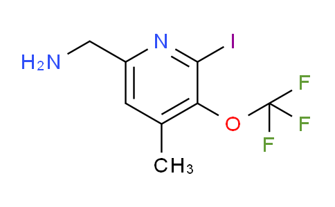 6-(Aminomethyl)-2-iodo-4-methyl-3-(trifluoromethoxy)pyridine