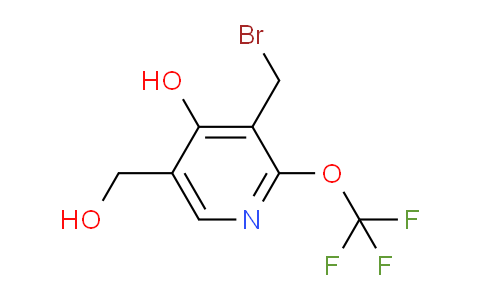 AM157460 | 1806136-94-6 | 3-(Bromomethyl)-4-hydroxy-2-(trifluoromethoxy)pyridine-5-methanol