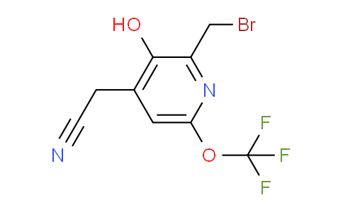 AM157472 | 1804827-11-9 | 2-(Bromomethyl)-3-hydroxy-6-(trifluoromethoxy)pyridine-4-acetonitrile