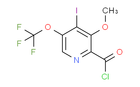 AM157483 | 1806729-89-4 | 4-Iodo-3-methoxy-5-(trifluoromethoxy)pyridine-2-carbonyl chloride