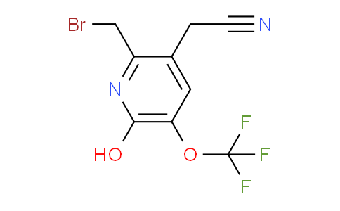 AM157485 | 1806134-29-1 | 2-(Bromomethyl)-6-hydroxy-5-(trifluoromethoxy)pyridine-3-acetonitrile