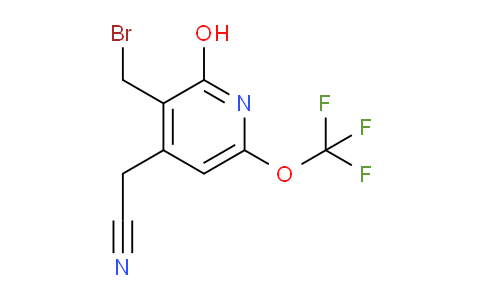 AM157489 | 1806136-12-8 | 3-(Bromomethyl)-2-hydroxy-6-(trifluoromethoxy)pyridine-4-acetonitrile