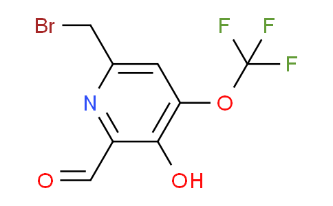 6-(Bromomethyl)-3-hydroxy-4-(trifluoromethoxy)pyridine-2-carboxaldehyde