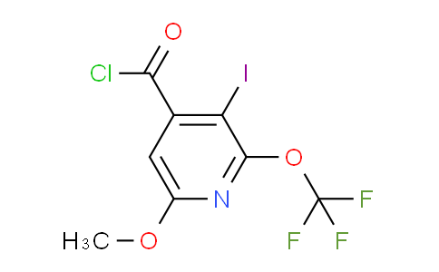 AM157492 | 1805933-17-8 | 3-Iodo-6-methoxy-2-(trifluoromethoxy)pyridine-4-carbonyl chloride
