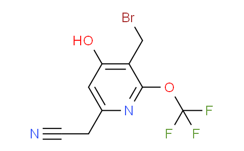 AM157493 | 1804477-08-4 | 3-(Bromomethyl)-4-hydroxy-2-(trifluoromethoxy)pyridine-6-acetonitrile