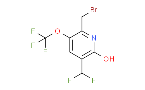 AM157502 | 1804632-90-3 | 2-(Bromomethyl)-5-(difluoromethyl)-6-hydroxy-3-(trifluoromethoxy)pyridine
