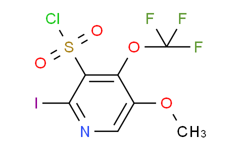 AM157504 | 1806169-33-4 | 2-Iodo-5-methoxy-4-(trifluoromethoxy)pyridine-3-sulfonyl chloride