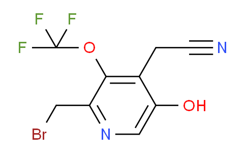 AM157509 | 1804476-73-0 | 2-(Bromomethyl)-5-hydroxy-3-(trifluoromethoxy)pyridine-4-acetonitrile