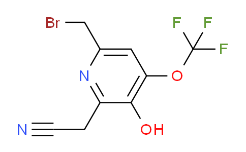 AM157510 | 1804827-13-1 | 6-(Bromomethyl)-3-hydroxy-4-(trifluoromethoxy)pyridine-2-acetonitrile