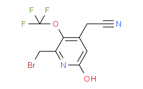 AM157513 | 1804476-79-6 | 2-(Bromomethyl)-6-hydroxy-3-(trifluoromethoxy)pyridine-4-acetonitrile