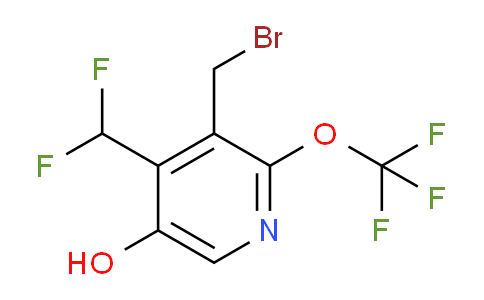 AM157516 | 1804826-78-5 | 3-(Bromomethyl)-4-(difluoromethyl)-5-hydroxy-2-(trifluoromethoxy)pyridine