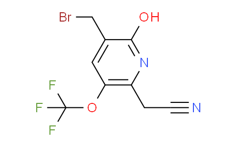 AM157518 | 1806134-39-3 | 3-(Bromomethyl)-2-hydroxy-5-(trifluoromethoxy)pyridine-6-acetonitrile