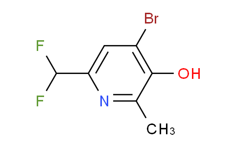 AM15752 | 1805245-97-9 | 4-Bromo-6-(difluoromethyl)-3-hydroxy-2-methylpyridine