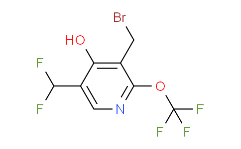 AM157520 | 1806722-55-3 | 3-(Bromomethyl)-5-(difluoromethyl)-4-hydroxy-2-(trifluoromethoxy)pyridine