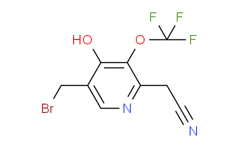AM157521 | 1804767-88-1 | 5-(Bromomethyl)-4-hydroxy-3-(trifluoromethoxy)pyridine-2-acetonitrile