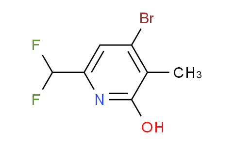AM15754 | 1805366-92-0 | 4-Bromo-6-(difluoromethyl)-2-hydroxy-3-methylpyridine