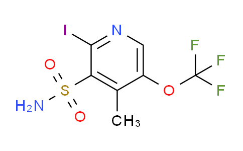 AM157548 | 1803966-24-6 | 2-Iodo-4-methyl-5-(trifluoromethoxy)pyridine-3-sulfonamide