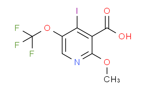 4-Iodo-2-methoxy-5-(trifluoromethoxy)pyridine-3-carboxylic acid
