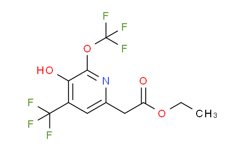 AM157556 | 1806726-76-0 | Ethyl 3-hydroxy-2-(trifluoromethoxy)-4-(trifluoromethyl)pyridine-6-acetate