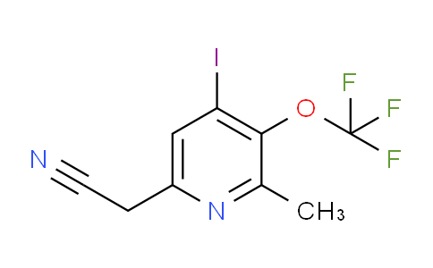 AM157568 | 1804794-55-5 | 4-Iodo-2-methyl-3-(trifluoromethoxy)pyridine-6-acetonitrile
