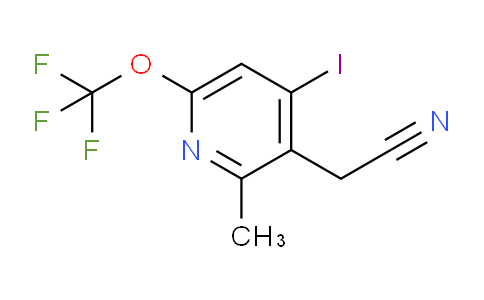 AM157571 | 1804794-64-6 | 4-Iodo-2-methyl-6-(trifluoromethoxy)pyridine-3-acetonitrile