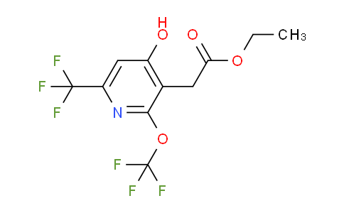 AM157572 | 1806727-96-7 | Ethyl 4-hydroxy-2-(trifluoromethoxy)-6-(trifluoromethyl)pyridine-3-acetate