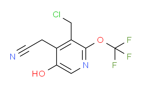 AM157587 | 1804831-58-0 | 3-(Chloromethyl)-5-hydroxy-2-(trifluoromethoxy)pyridine-4-acetonitrile
