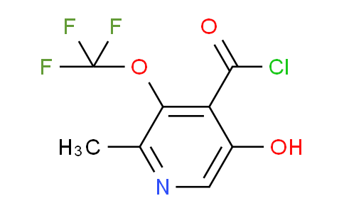 AM157590 | 1804345-10-5 | 5-Hydroxy-2-methyl-3-(trifluoromethoxy)pyridine-4-carbonyl chloride