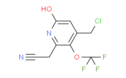 AM157595 | 1804359-84-9 | 4-(Chloromethyl)-6-hydroxy-3-(trifluoromethoxy)pyridine-2-acetonitrile