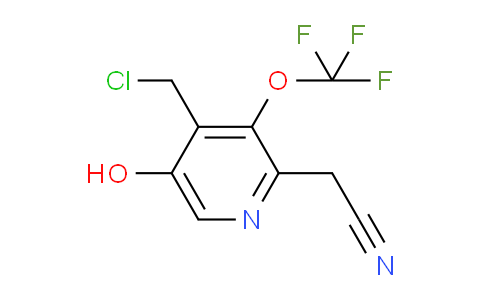 AM157601 | 1804833-54-2 | 4-(Chloromethyl)-5-hydroxy-3-(trifluoromethoxy)pyridine-2-acetonitrile