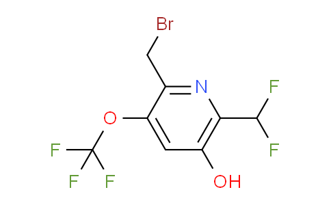 AM157607 | 1804826-70-7 | 2-(Bromomethyl)-6-(difluoromethyl)-5-hydroxy-3-(trifluoromethoxy)pyridine