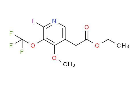 AM157624 | 1806199-34-7 | Ethyl 2-iodo-4-methoxy-3-(trifluoromethoxy)pyridine-5-acetate