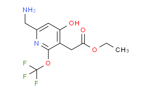 AM157626 | 1804632-31-2 | Ethyl 6-(aminomethyl)-4-hydroxy-2-(trifluoromethoxy)pyridine-3-acetate