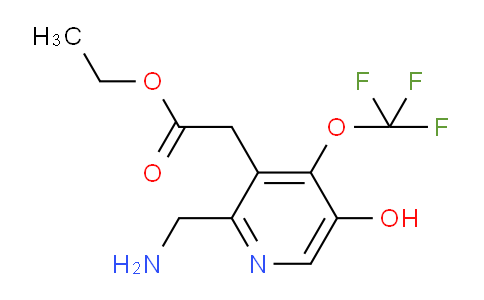AM157629 | 1806265-34-8 | Ethyl 2-(aminomethyl)-5-hydroxy-4-(trifluoromethoxy)pyridine-3-acetate