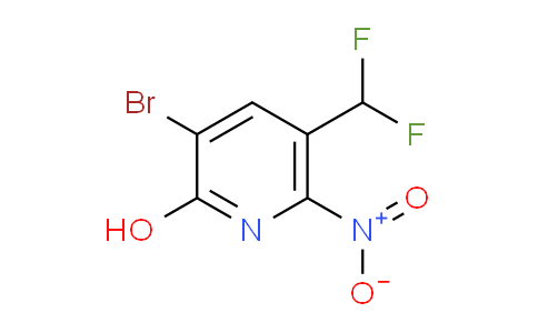 AM15763 | 1804848-61-0 | 3-Bromo-5-(difluoromethyl)-2-hydroxy-6-nitropyridine