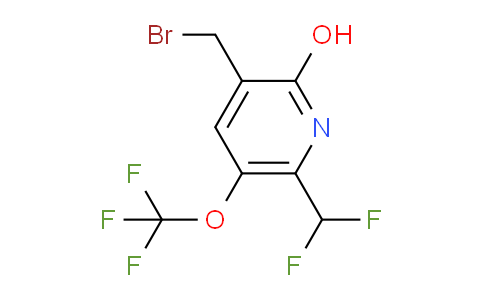 AM157630 | 1806736-73-1 | 3-(Bromomethyl)-6-(difluoromethyl)-2-hydroxy-5-(trifluoromethoxy)pyridine