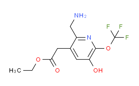 AM157634 | 1806741-16-1 | Ethyl 2-(aminomethyl)-5-hydroxy-6-(trifluoromethoxy)pyridine-3-acetate