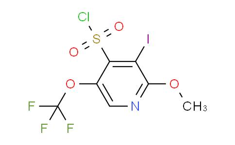 AM157641 | 1804345-74-1 | 3-Iodo-2-methoxy-5-(trifluoromethoxy)pyridine-4-sulfonyl chloride