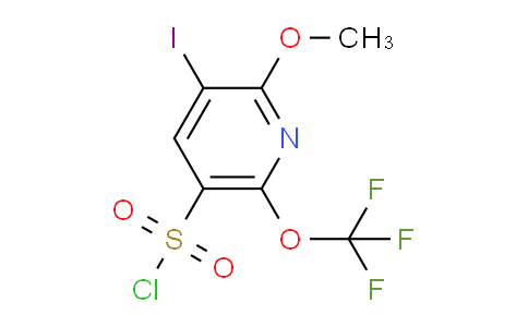AM157642 | 1804345-79-6 | 3-Iodo-2-methoxy-6-(trifluoromethoxy)pyridine-5-sulfonyl chloride