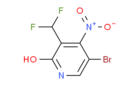 AM15765 | 1804885-85-5 | 5-Bromo-3-(difluoromethyl)-2-hydroxy-4-nitropyridine