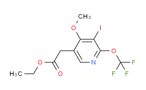 AM157650 | 1803961-87-6 | Ethyl 3-iodo-4-methoxy-2-(trifluoromethoxy)pyridine-5-acetate