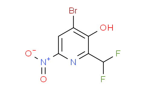 AM15766 | 1805246-62-1 | 4-Bromo-2-(difluoromethyl)-3-hydroxy-6-nitropyridine